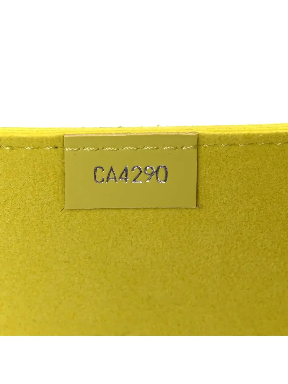 Louis Vuitton Epi Petit Sac Plat Yellow #291039L72B